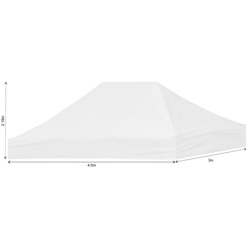 Ovation Sublimated Gazebo 4.5m X 3m - Roof  (Excludes Hardware) - Image 2