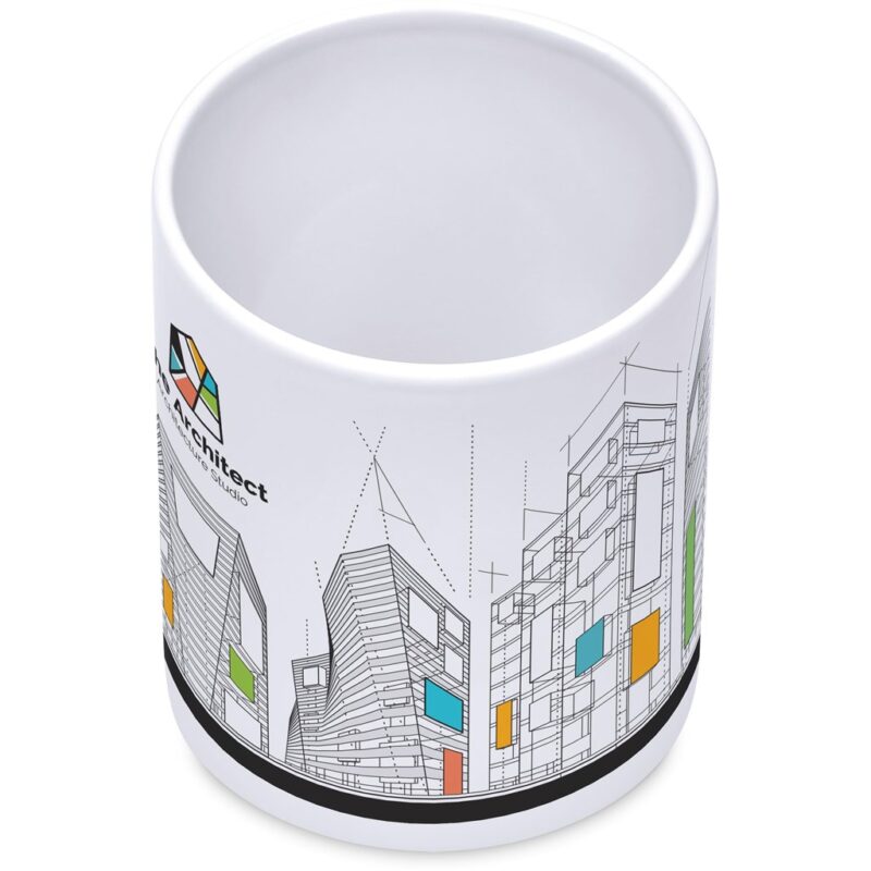Altitude Mural Sublimation Ceramic Stationery Cup - Image 12