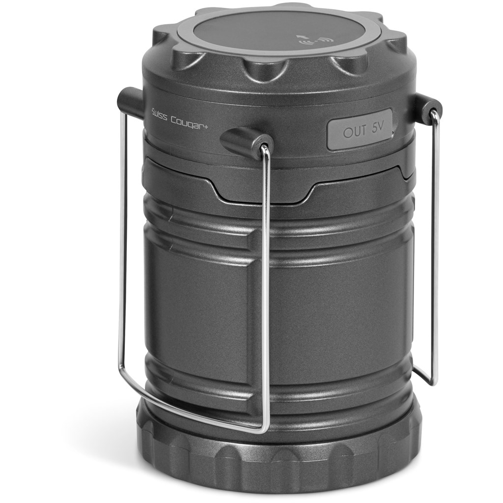 Swiss Cougar Cape Town Lantern & Wireless Charging Power Bank - 4,000mAh - Image 5