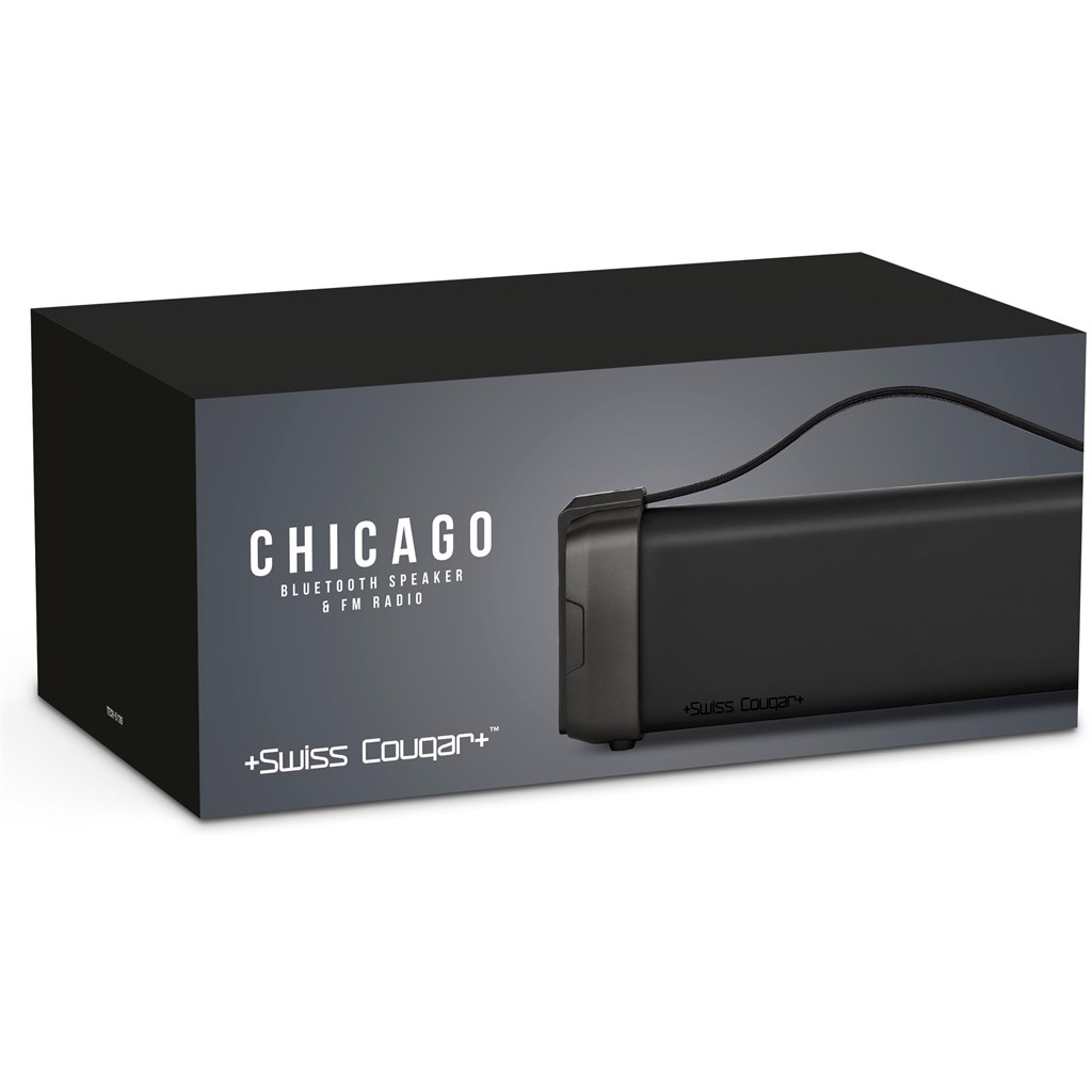 Swiss Cougar Chicago Bluetooth Speaker & FM Radio - Image 13