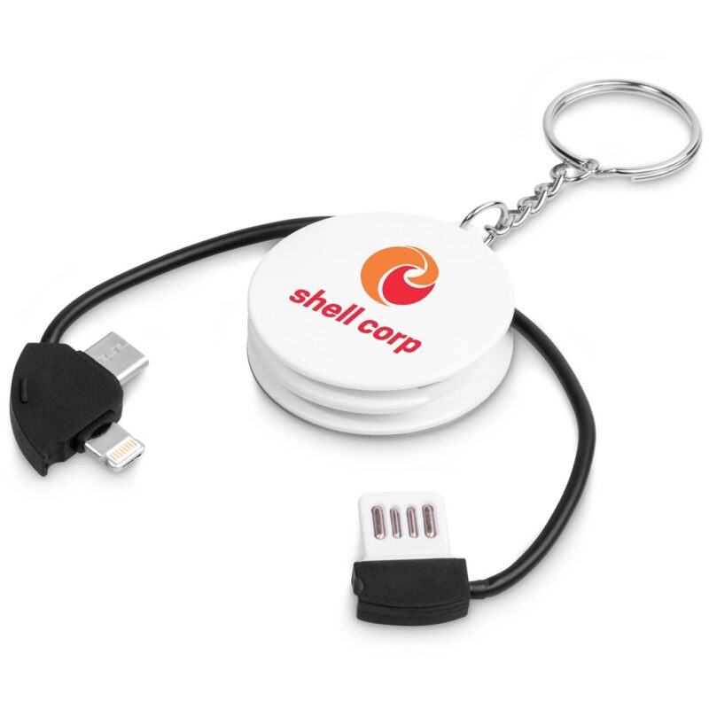 Altitude Oco Bottle Opener Keyholder with Charging Cable - Image 4