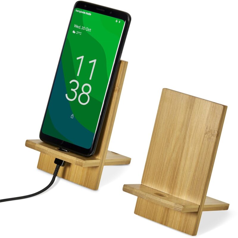 Okiyo Ekslens Bamboo Phone Stand - Image 17