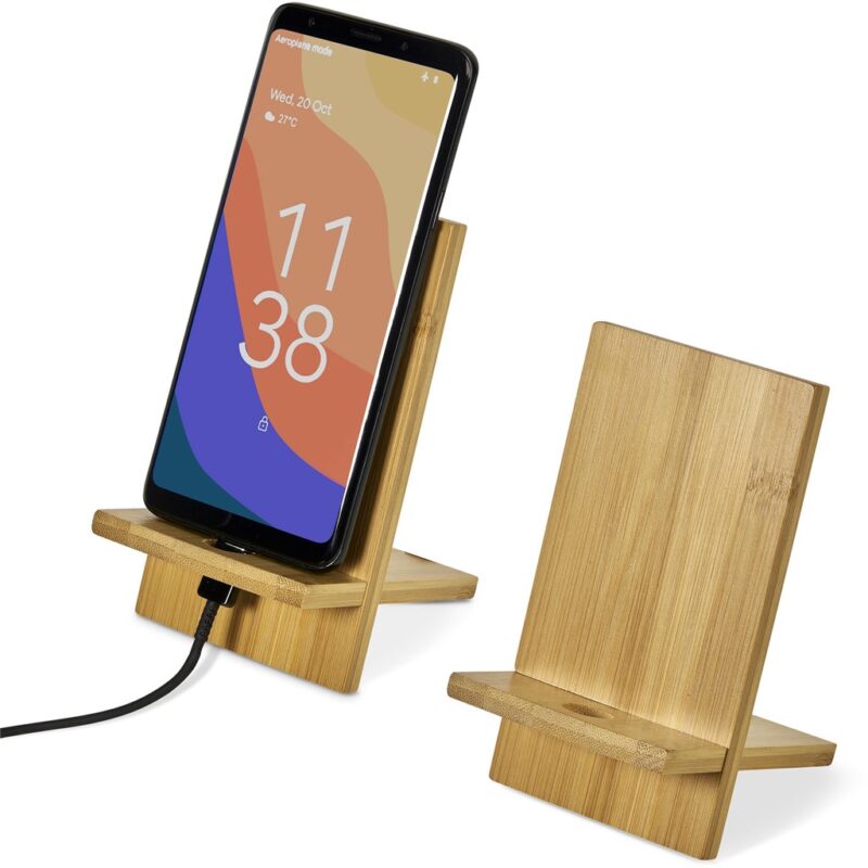 Okiyo Ekslens Bamboo Phone Stand - Image 16