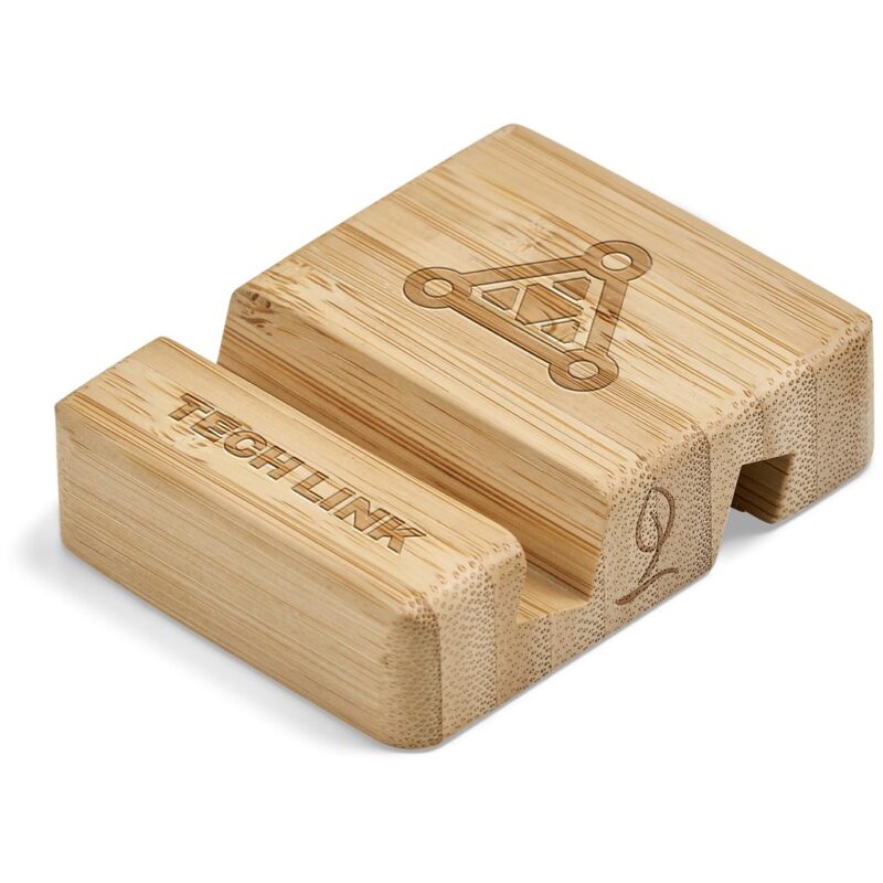 Okiyo Shinpura Bamboo Phone & Tablet Stand - Image 8