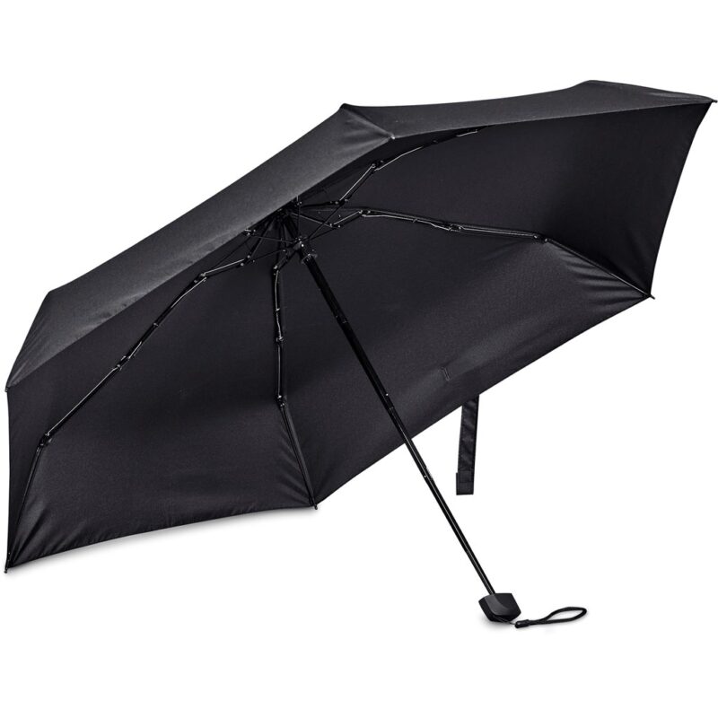 Serendipio Salem Recycled PET Compact Umbrella with EVA Pouch - Image 5