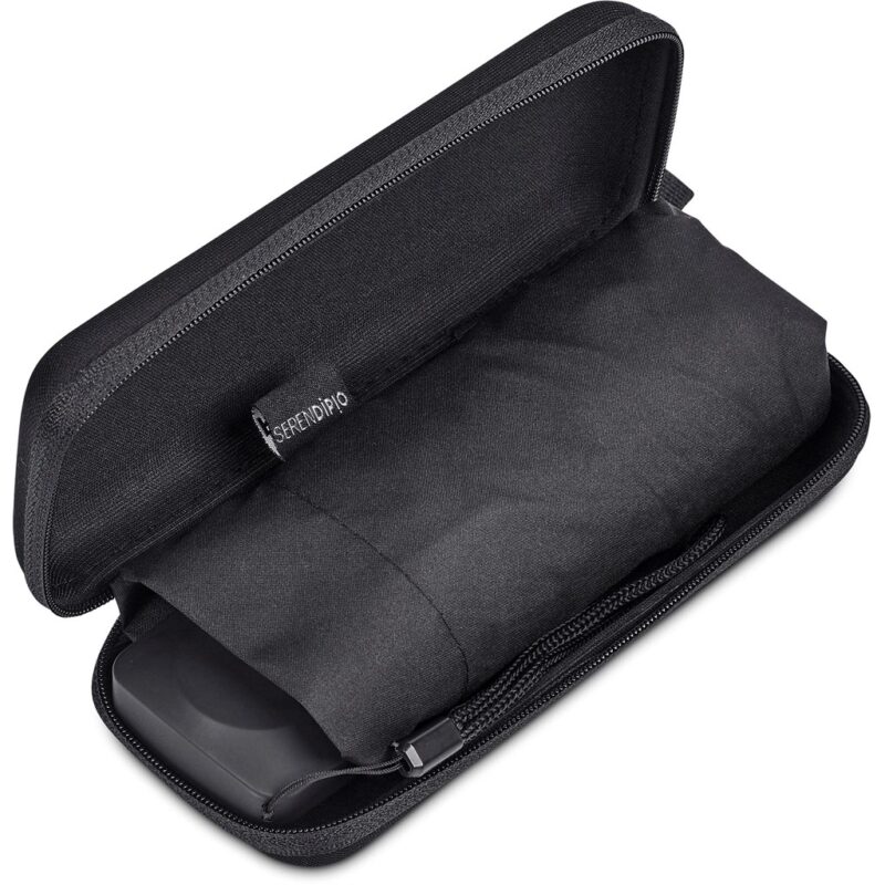 Serendipio Salem Recycled PET Compact Umbrella with EVA Pouch - Image 8