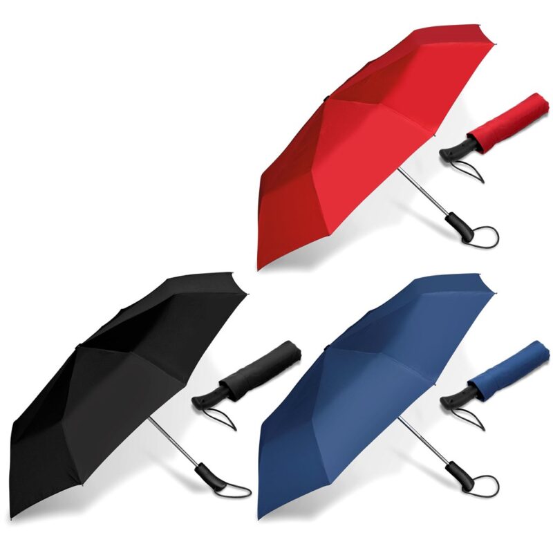 Whimsical Auto-Open Compact Umbrella - Image 2