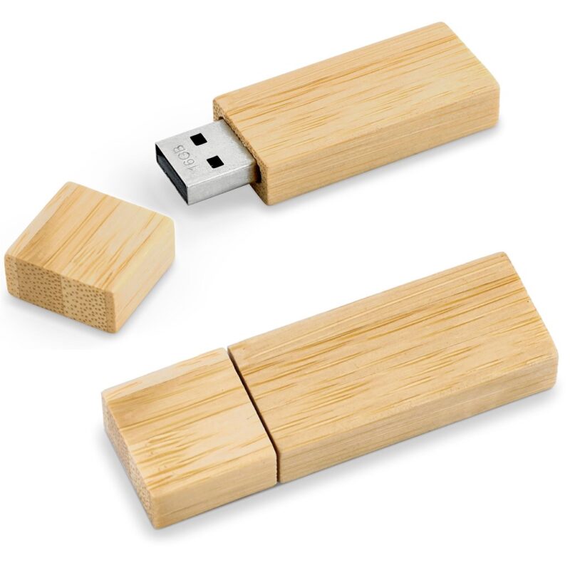 Okiyo Komorebi Bamboo Flash Drive - 16GB - Image 13
