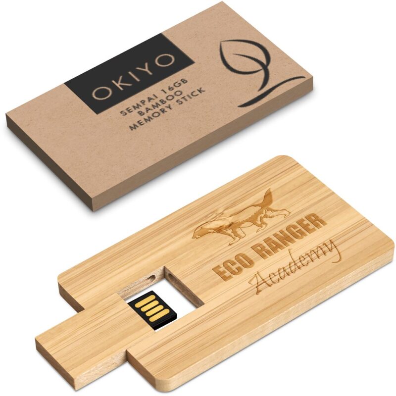 Okiyo Sempai Bamboo Flash Drive - 16GB - Image 11