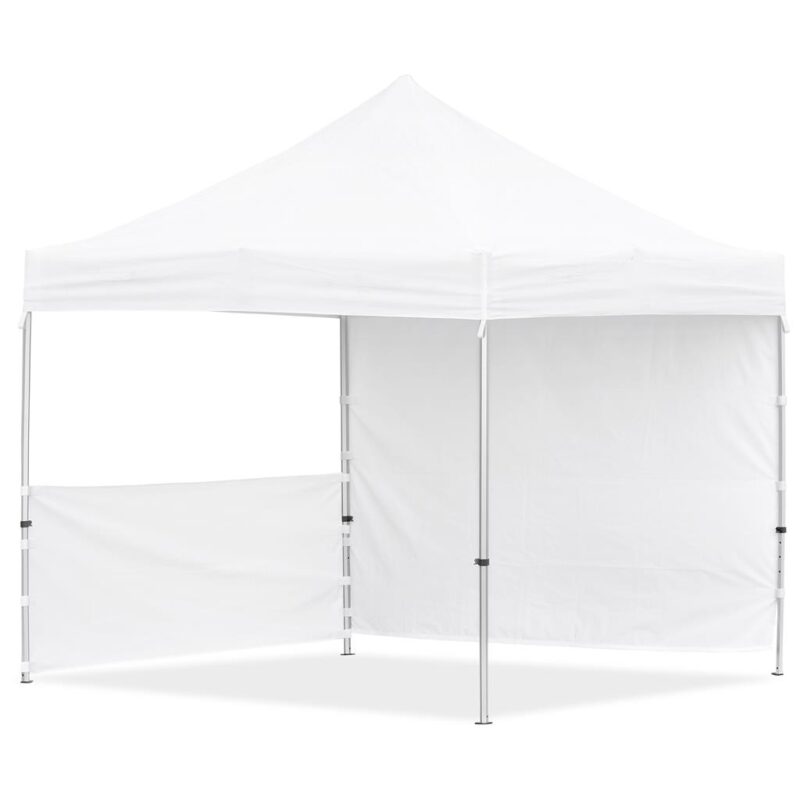 Coated Steel Sublimated Gazebo 3m x 3m - 1 Half-Wall Skin - 1 Full-Wall Skin - Image 9