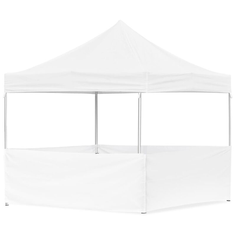 Coated Steel Sublimated Gazebo 3m x 3m - 4 Half-Wall Skins - Image 7
