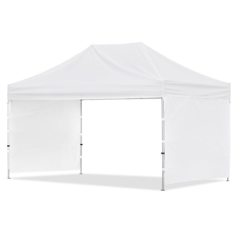 Coated Steel Sublimated Gazebo 4.5m x 3m -  2 Short Full-Wall Skins - Image 7
