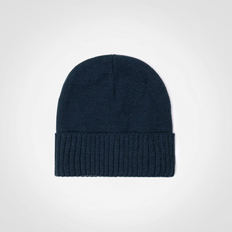Summit Beanie in Navy – Deep blue beanie ideal for casual or workwear layering