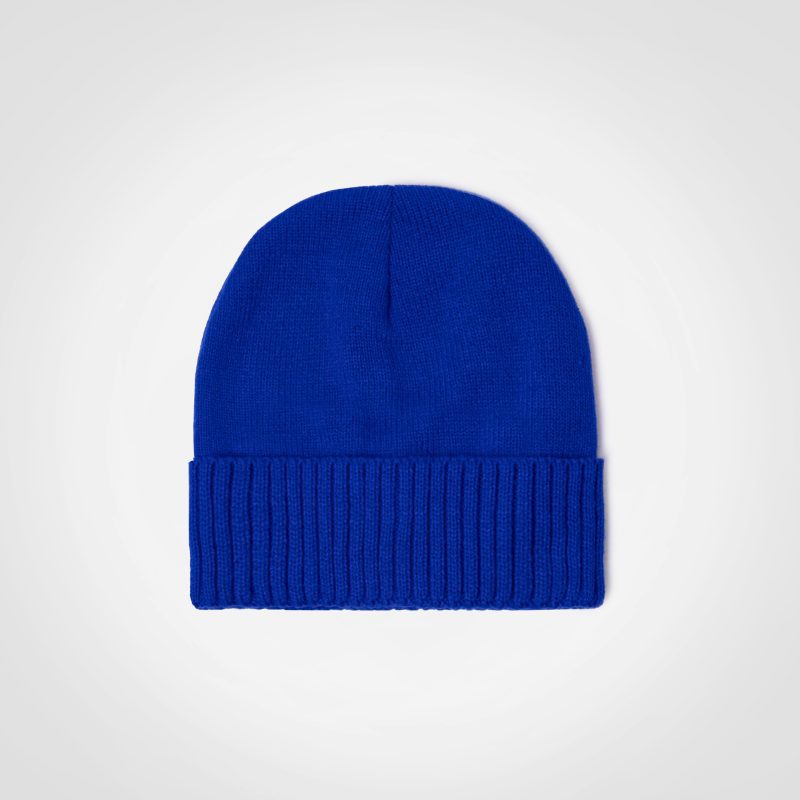 Summit Beanie in Royal Blue – Striking blue winter beanie with clean stitch finish