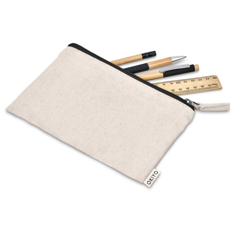 Okiyo Midori Cotton Pencil Case - Image 2