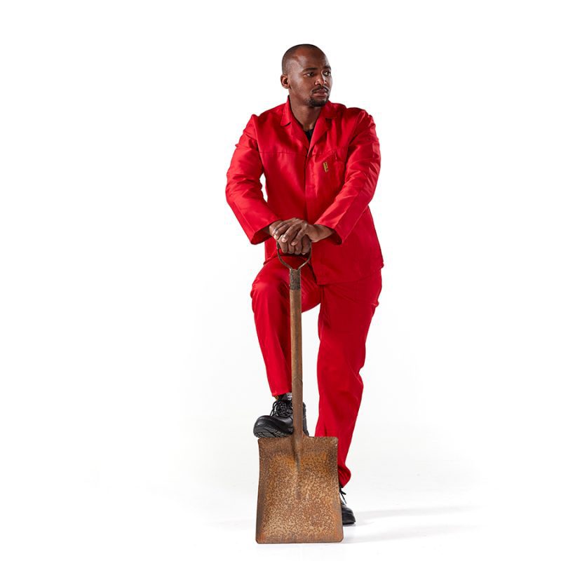 Dromex 2-piece Conti Suit Polycotton 80/20 - RED