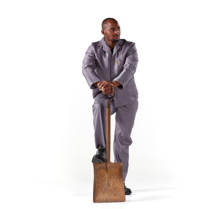 Dromex 2-piece Conti Suit Polycotton 80/20 - GREY