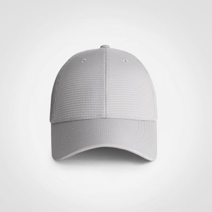 Matrix Trucker cap in grey – front on cap view