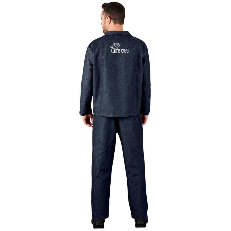 Vintage 100% Cotton Denim Conti Suit - Image 3