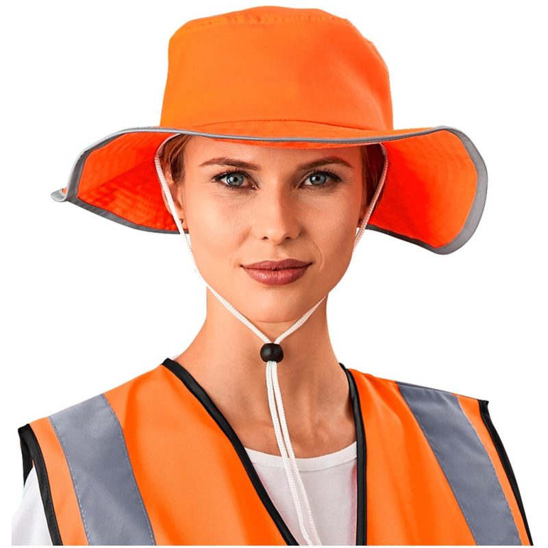 Roadside Hi-Viz Reflective Hat - Image 3