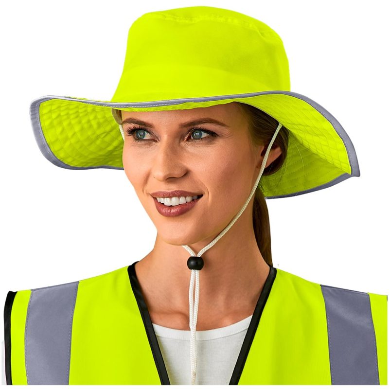 Roadside Hi-Viz Reflective Hat - Image 5