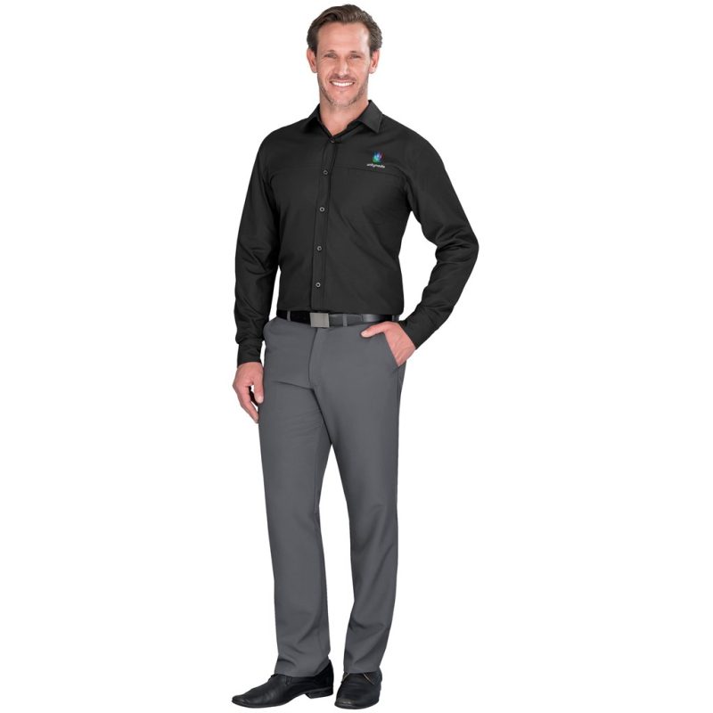 Mens Long Sleeve Empire Shirt - Image 2