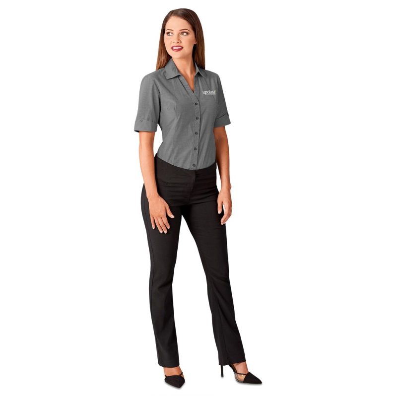 Ladies Short Sleeve Northampton Shirt - Image 4