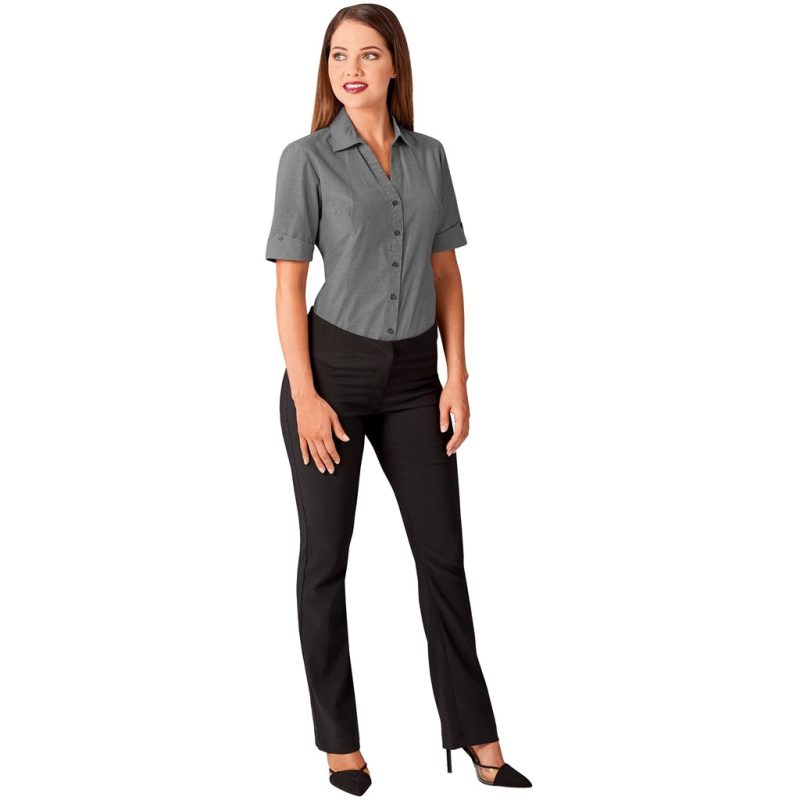 Ladies Short Sleeve Northampton Shirt - Image 2