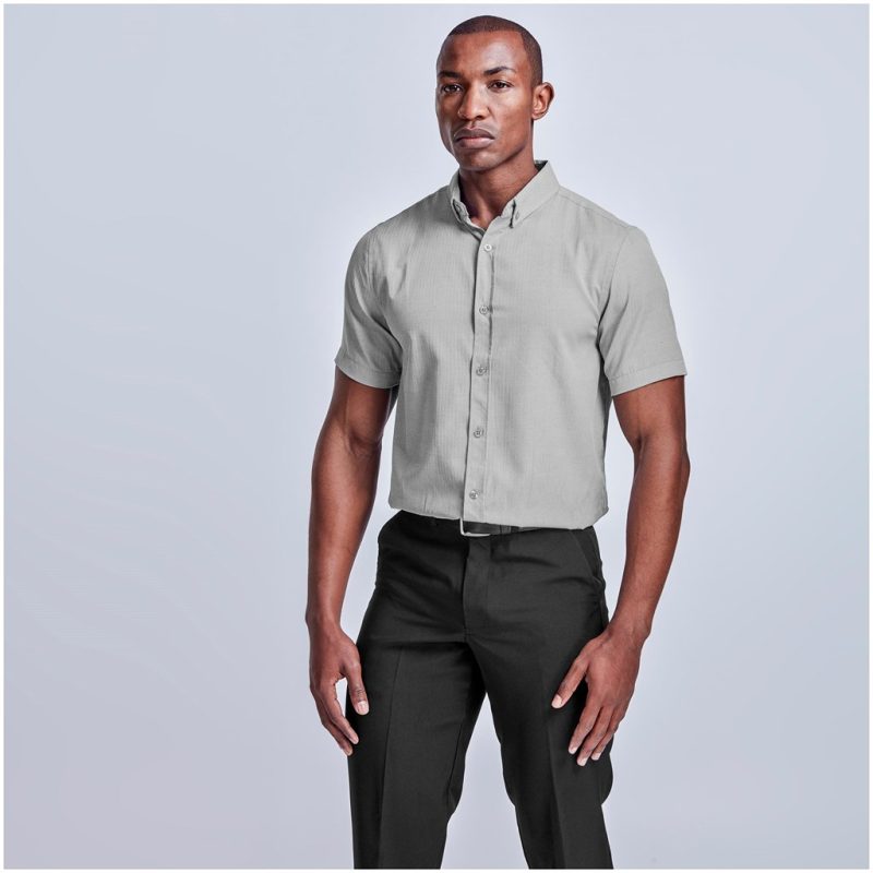 Mens Short Sleeve Nottingham Shirt - Image 2