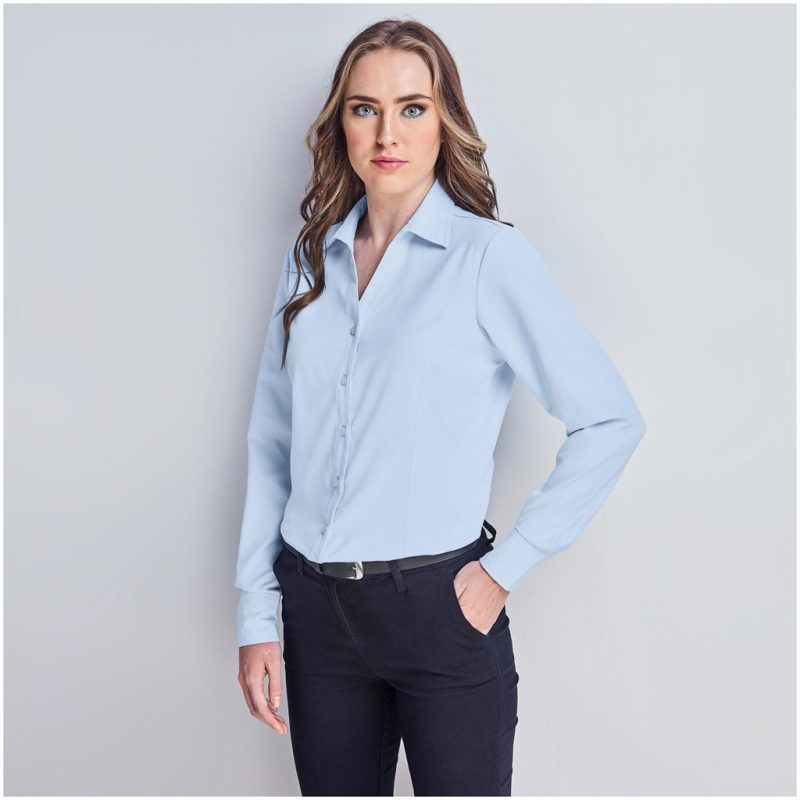 Ladies Long Sleeve Carolina Shirt - Image 2