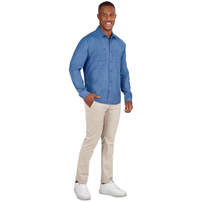 Mens Long Sleeve Eastwood Shirt - Image 10