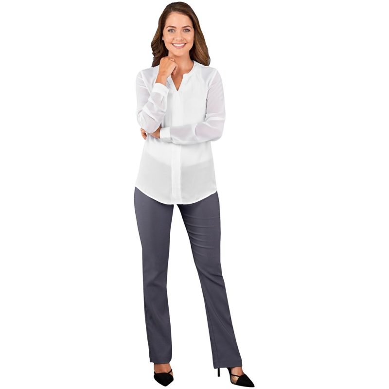 Ladies Long Sleeve Zenobia Blouse - Image 4