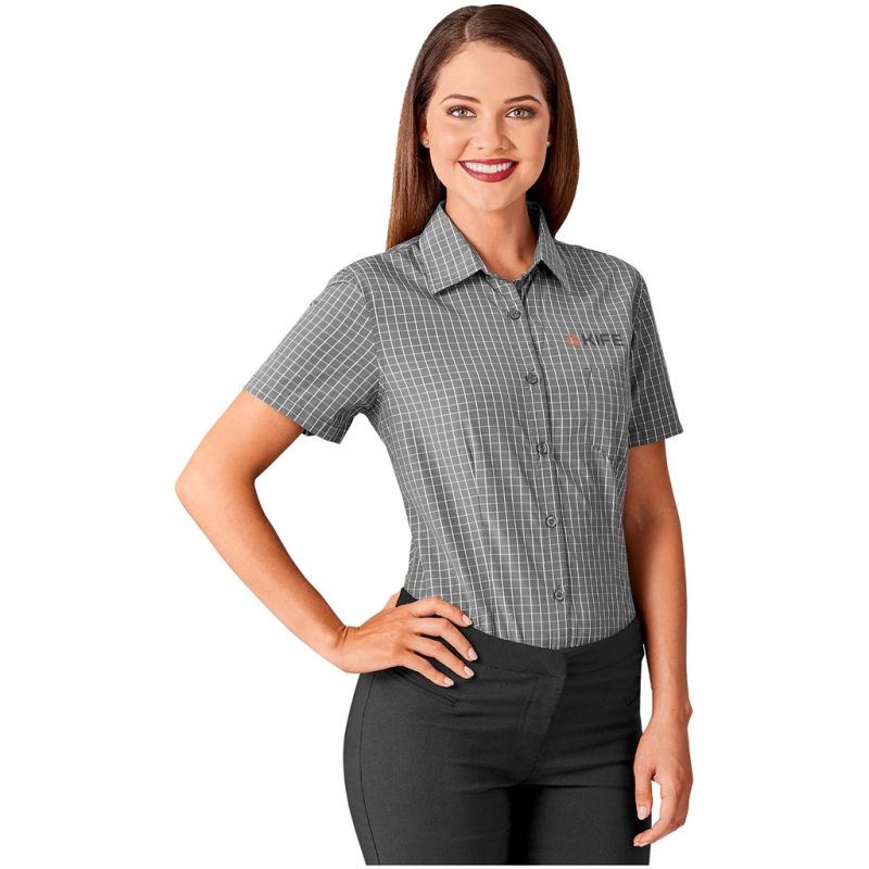 Ladies Short Sleeve Aston Shirt - Image 5