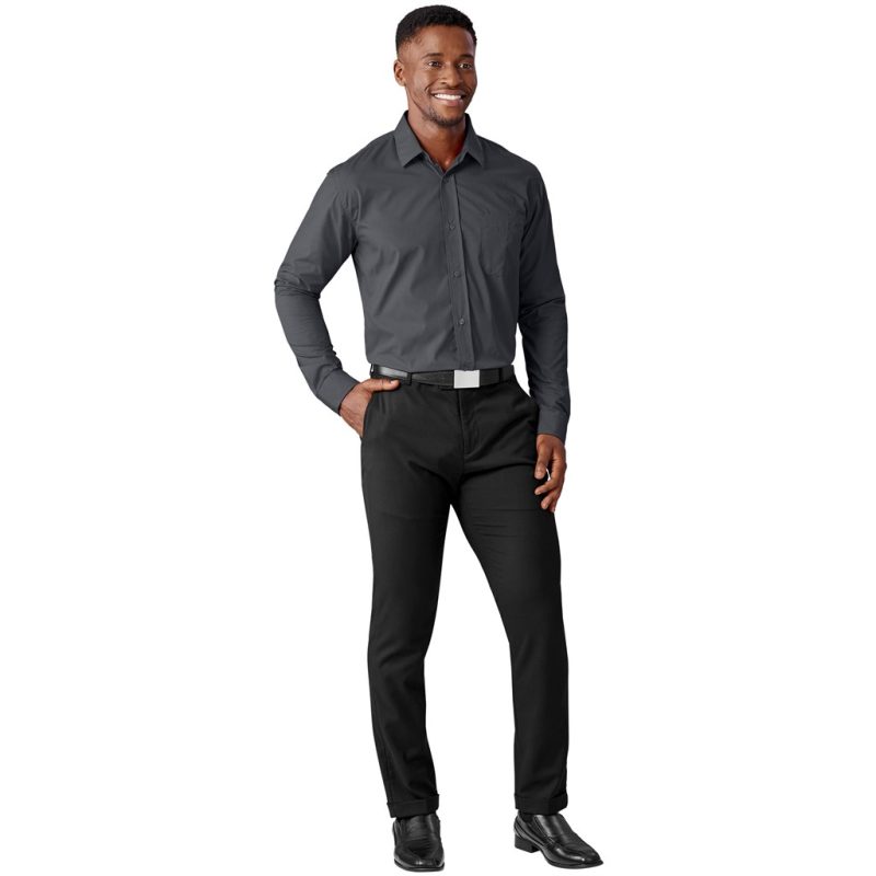 Mens Long Sleeve Kensington Shirt - Image 4