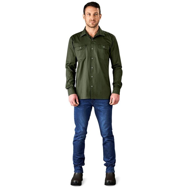 Mens Long Sleeve Wildstone Shirt - Image 2
