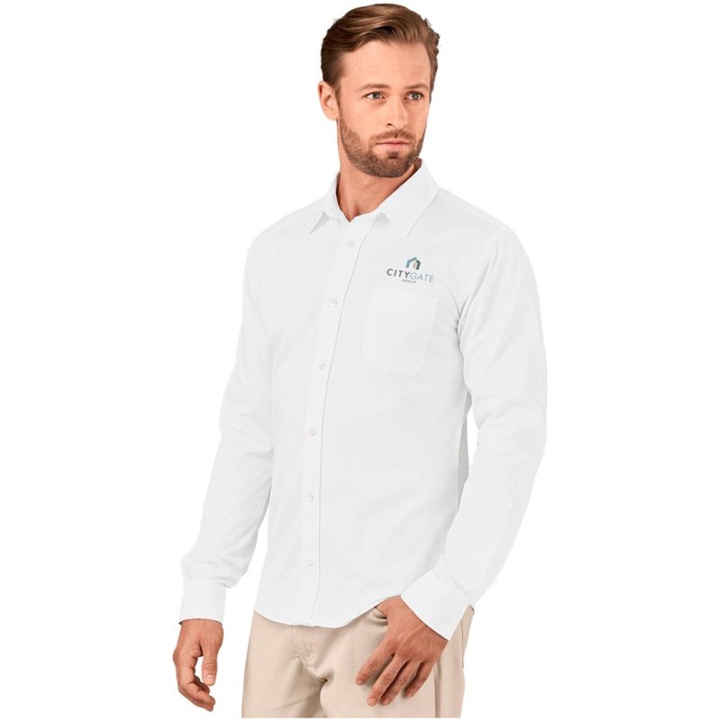 Mens Long Sleeve Milano Shirt - Image 3
