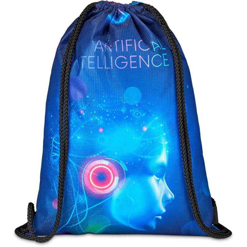 Hoppla Bellville Recycled PET Drawstring Bag - Image 3