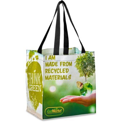 Hoppla Gateway Recycled PET Stitch-Bond Shopper