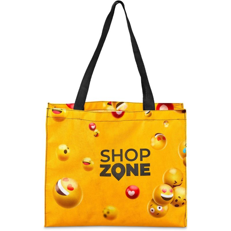 Hoppla Menlyn Recycled PET Stitch-Bond Shopper - Image 4