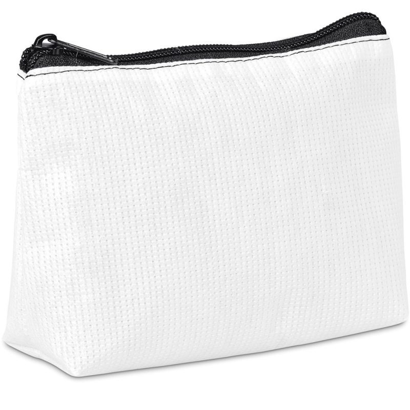 Hoppla Leanne Recycled PET Stitch-Bond Mini Toiletry Bag - Image 3