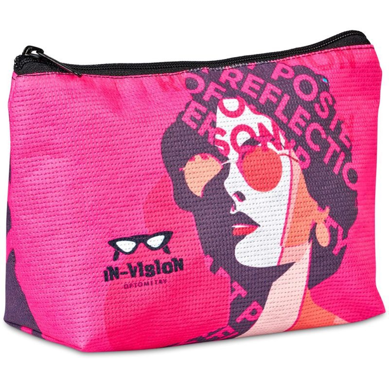 Hoppla Leanne Recycled PET Stitch-Bond Midi Toiletry Bag - Image 5