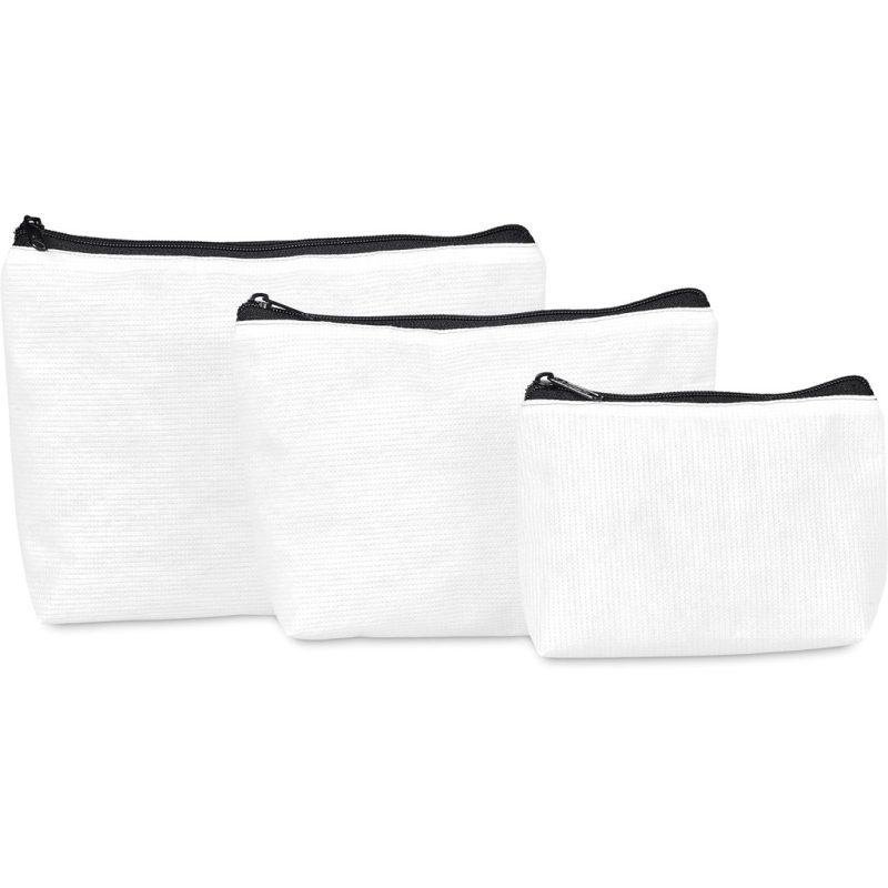 Hoppla Leanne Recycled PET Stitch-Bond Midi Toiletry Bag - Image 10