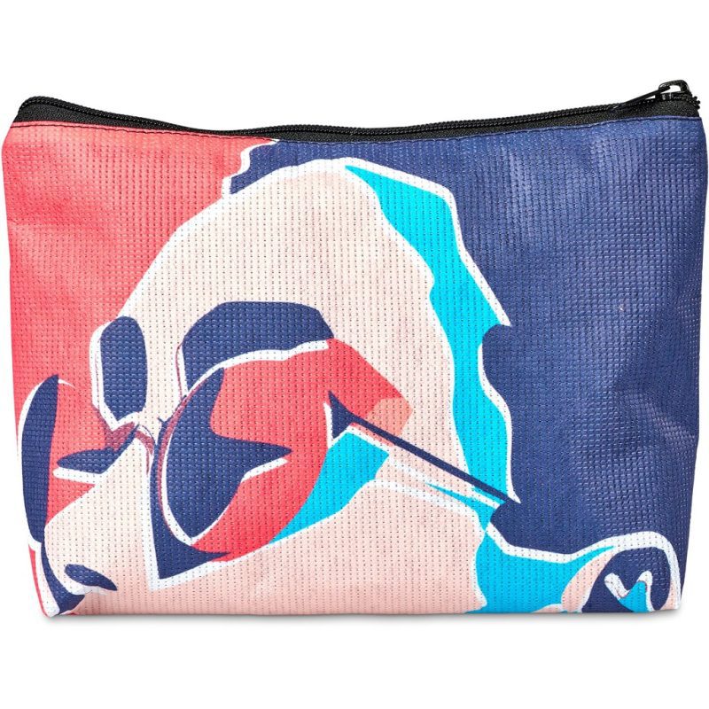 Hoppla Leanne Recycled PET Stitch-Bond Maxi Toiletry Bag - Image 6
