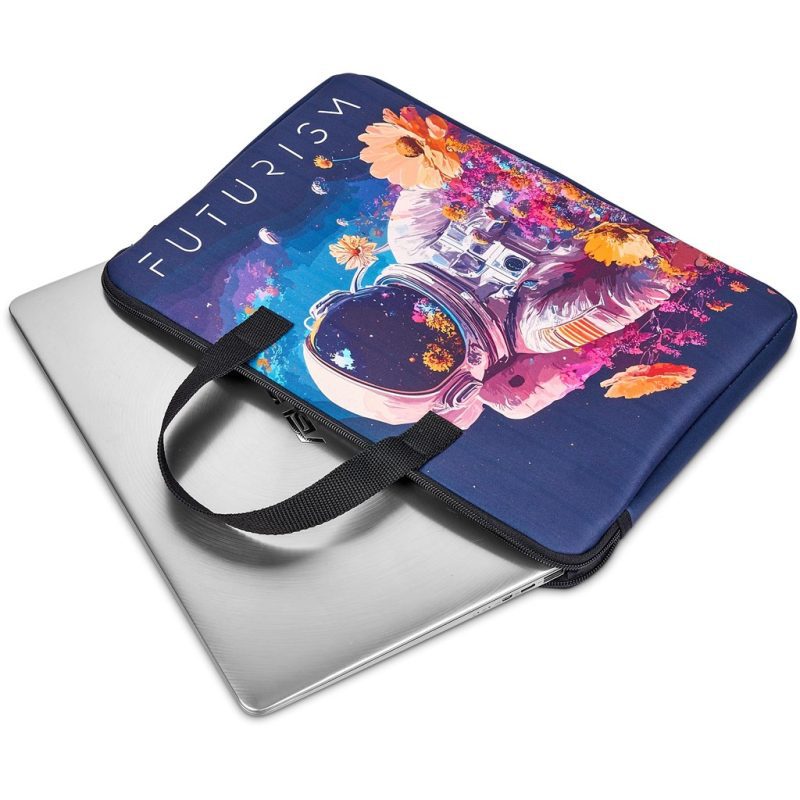 Hoppla Plett Neoprene 13-inch Laptop Sleeve with Handles - Image 6