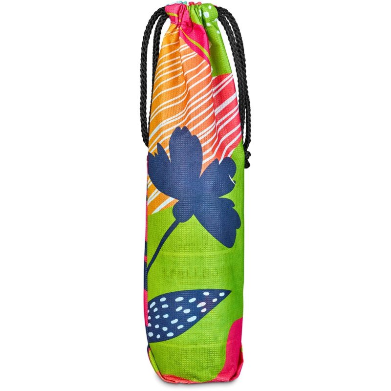 Hoppla Tipsy RPET Wine Bottle Drawcord Bag - Image 2