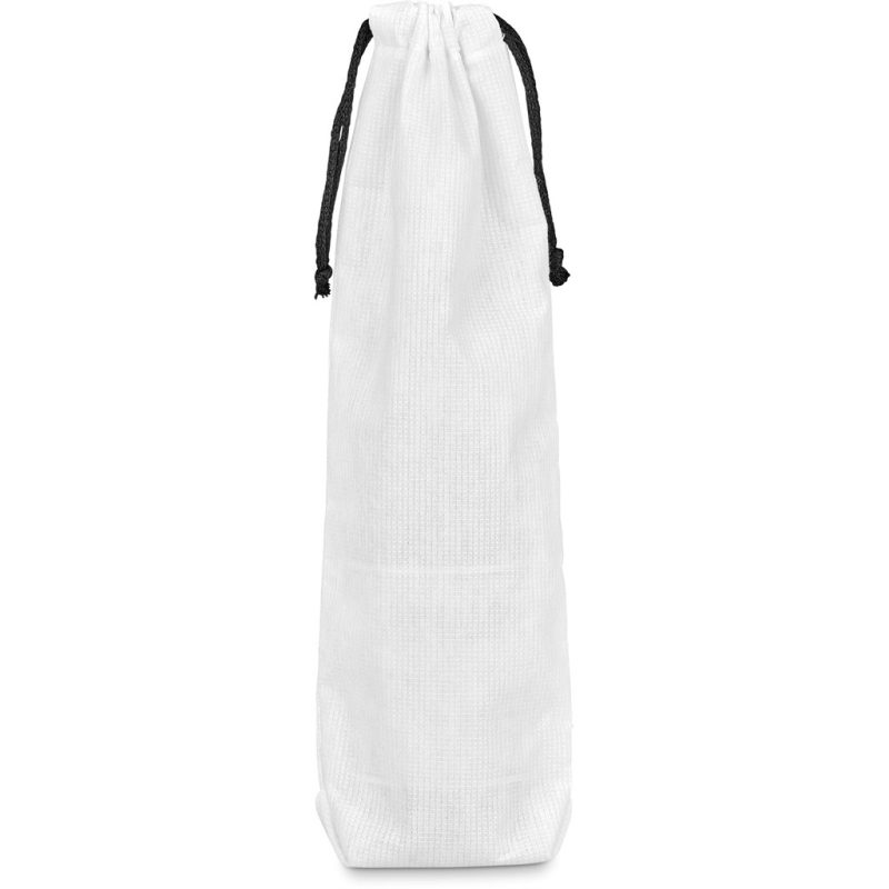 Hoppla Tipsy RPET Wine Bottle Drawcord Bag - Image 4