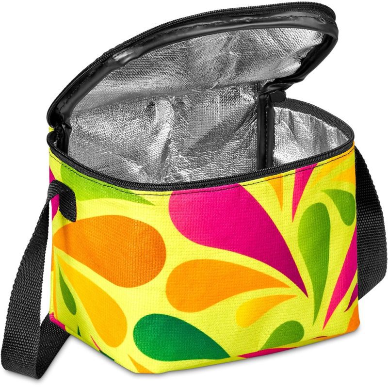 Hoppla Ontario Recycled PET Stitch-Bond 6-Can Cooler - Image 7