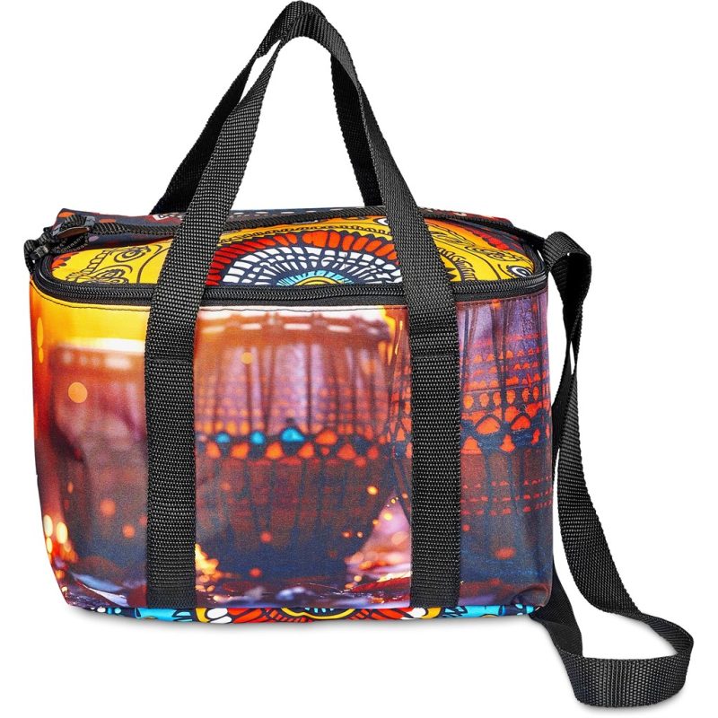 Hoppla Kruger Polyester 12-Can Cooler - Image 2