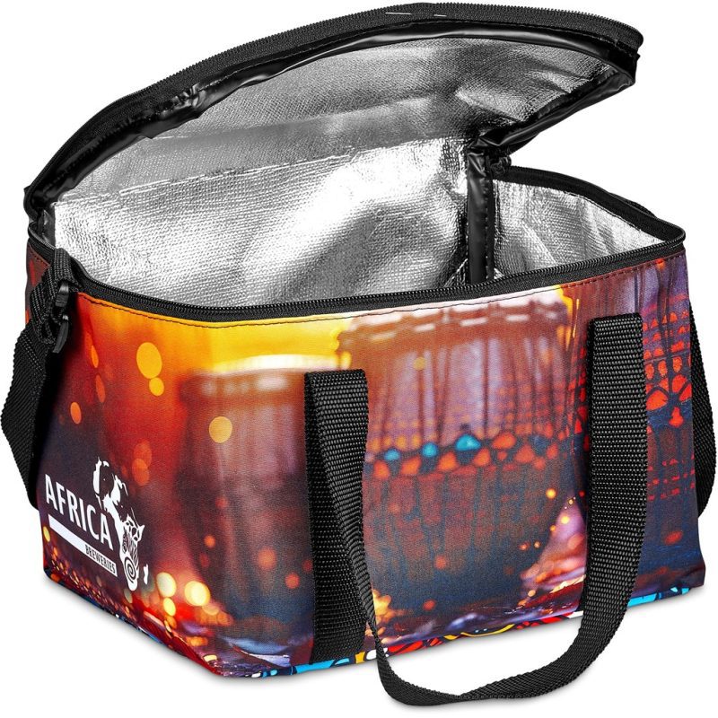 Hoppla Kruger Polyester 12-Can Cooler - Image 7