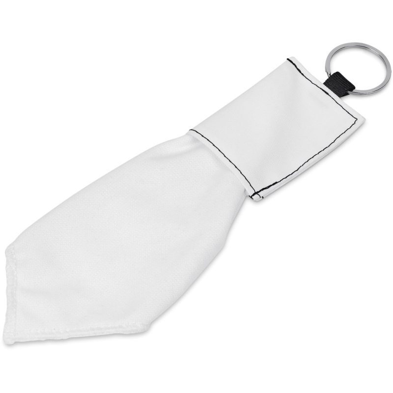 Hoppla Aquila Polyester Keyring Pouch with Cleaning Cloth - Image 2